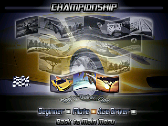 Racer 2 atari screenshot